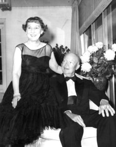 Mamie and Ike Eisenhower Enjoy a Night Out
