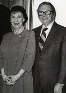 Mamie Eisenhower and Attorney Charles Wolf