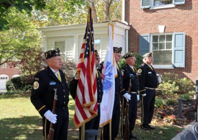 The Allied Veterans Honor Guard presented the colors.