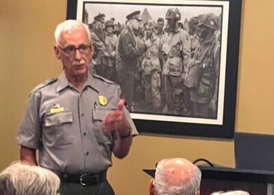 2026 At Ease Event: Park Ranger John Tuskan presented a talk entitled, 'Sun Porch Summits: Eisenhower's Home and the Art of Personal Diplomacy.'