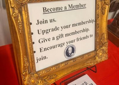 2026 At Ease Event: Our membership brochures were displayed.