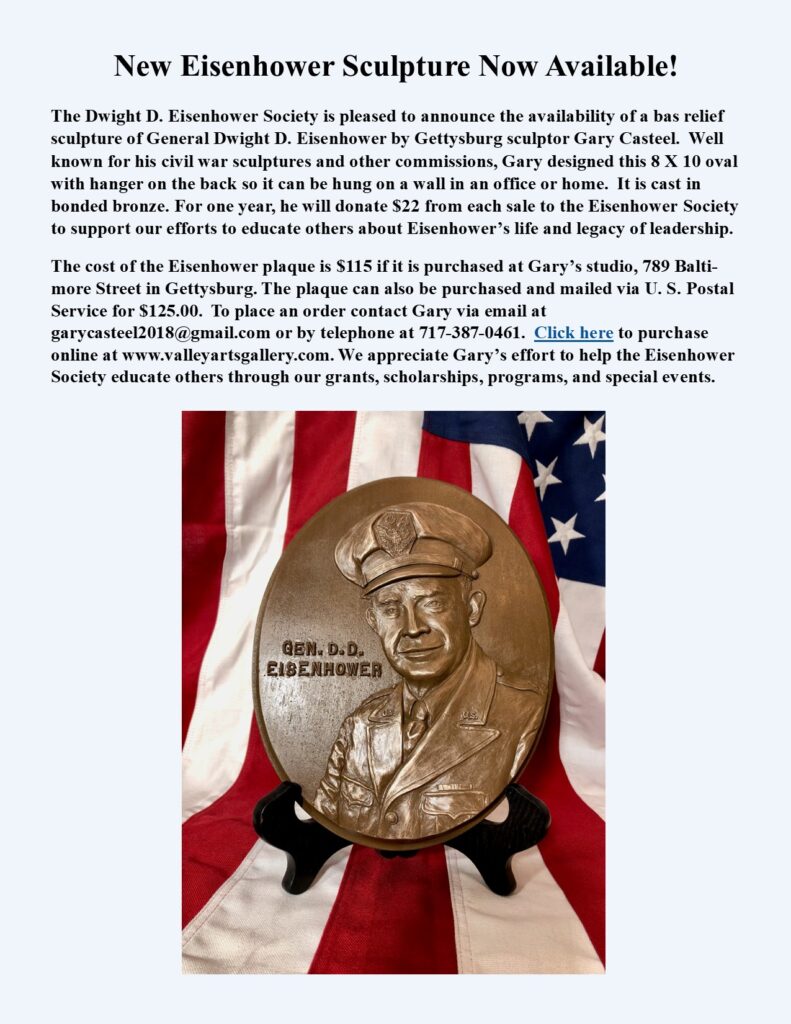 New Bronze Sculpture of Eisenhower