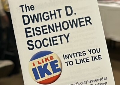 Our new membership brochure was available for guests